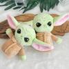 Adorable Yoda Baby Plush Backpack Decoration Soft Stuffed Animal Key Ring For Children Non-cartoon Design