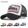 New 3D Embroidery INDIAN Mesh Baseball Cap Cotton Baseball Cap Men's Splicing Baseball Cap Korean Version