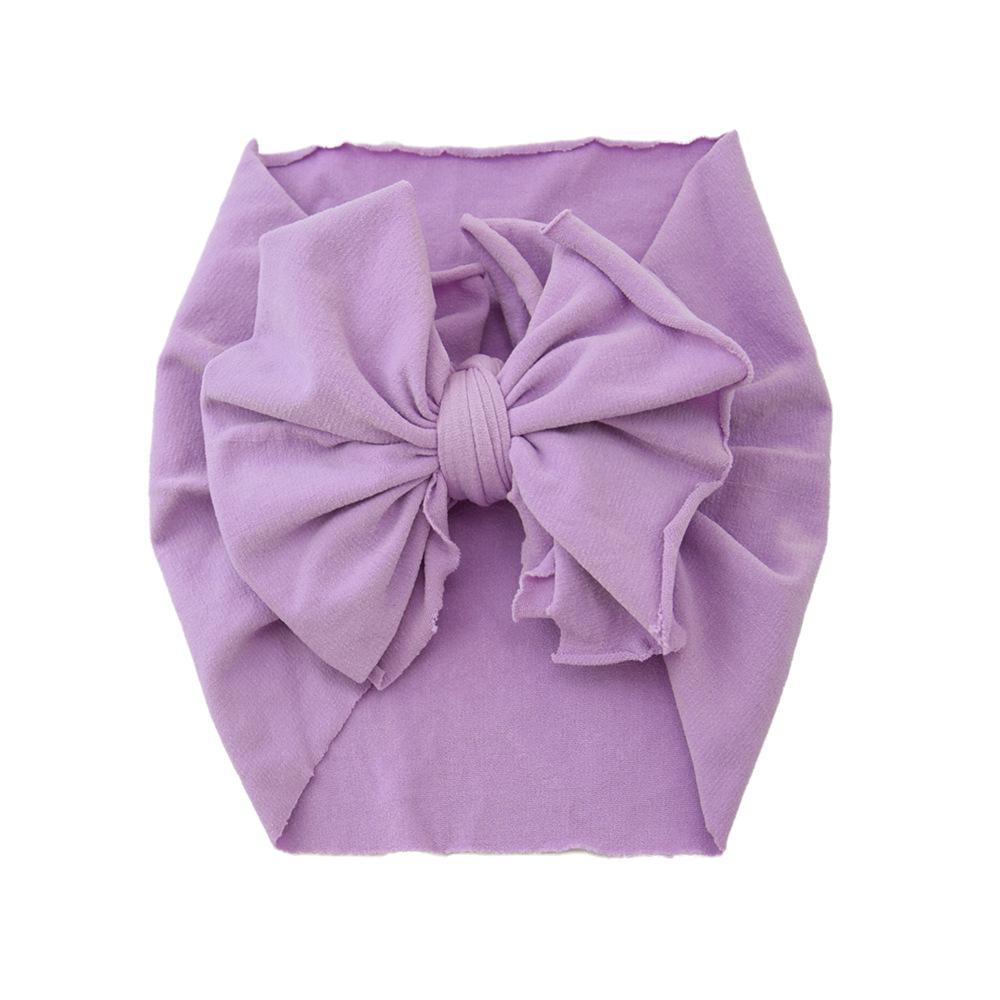 Детские аксессуары для волос, нейлоновая детская повязка на голову с большим бантом, супер мягкая широкая повязка на голову, детские чулки, повязка на голову