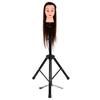 Adjustable Hairdressing Training Mannequin Manikin Head Tripod Stand Manikin Wig Doll Holder