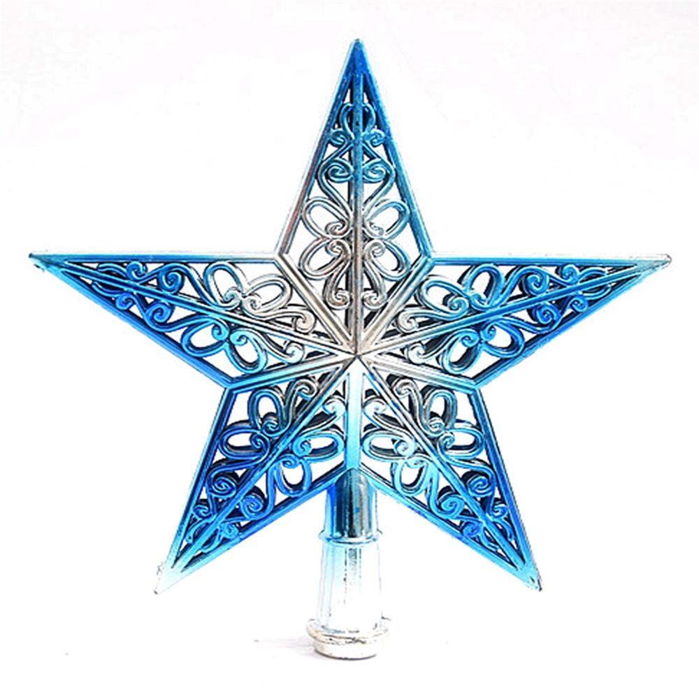 Xmas Tree Ornaments Christmas Tree Top Star Christmas Tree Topper Five-pointed Star Xmas Tree Top