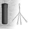 Boxing Bag Connecting Hook Chain Punching Bag Hanger Metal Chain With Hook Heavy Duty Swing Hanger Easy to Install