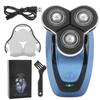 Rechargeable Electric Shaver Portable Washable Men Razor Beard Trimmer for Grooming