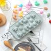 Силиконовая форма для шоколада с рисунком утенка яйца, форма для помадки, форма для помадки, мультяшное моделирование, форма для выпечки