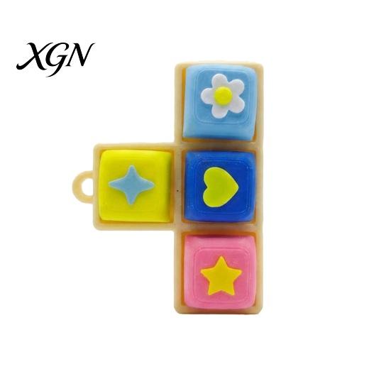 Travel-friendly Fidget Keyboard 3D Printed Toy 3/4/5/9 Keys Finger Clicker Mechanical Key Decompression Button Stress Relief Desk Feedback