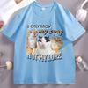 Funny Cat Meme T Shirt Unisex Unisex Y2k Clothes Graphic Tee Casual Comfortable Short Sleeve Round Neck Printed Tshirts Unisex Clothing