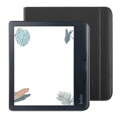 Kobo Libra Color Notebook Sleep Cover Set Цвет Совместимый планшет с функцией письма Eink 7 дюймов Reader 32 ГБ Водонепроницаемый IPX8 Сенсорный экран ComfortLight