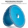 1 шт., композитное многофункциональное режущее полотно 100 мм, ультратонкое пильное полотно, керамическая плитка, режущий диск для стекла, инструмент для угловой шлифовальной машины