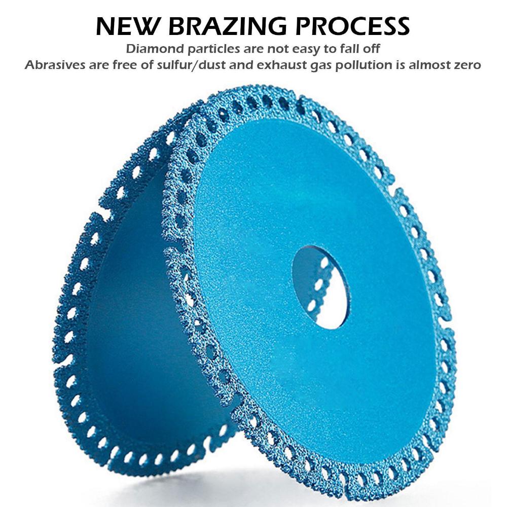 1 шт., композитное многофункциональное режущее полотно 100 мм, ультратонкое пильное полотно, керамическая плитка, режущий диск для стекла, инструмент для угловой шлифовальной машины