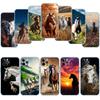 Прозрачный чехол для телефона с изображением лошади для Motorola Moto Edge Plus G200 G23 E13 E15 E20 E30 G62 G71 G72 G75 G24 G15 Power
