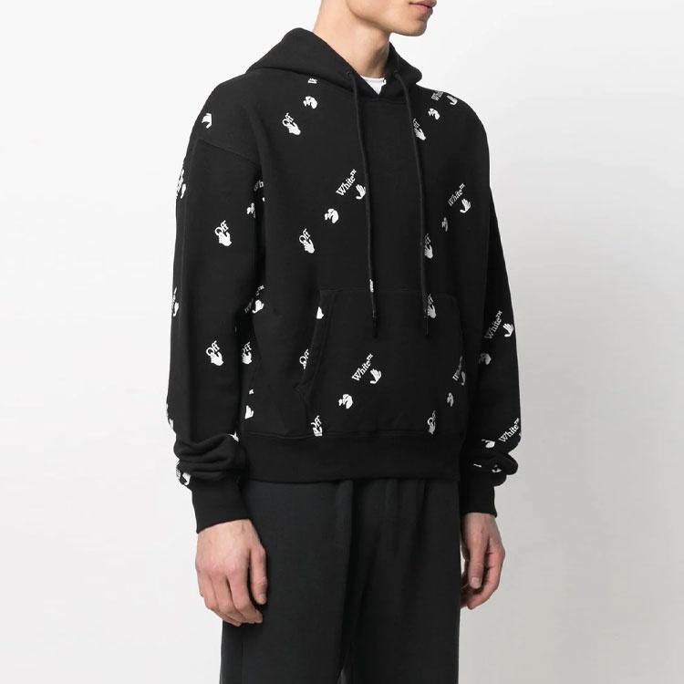 Off-White OFF WHITE SS21 Sweatshirt Men's Black OMBB037R21FLE0081001