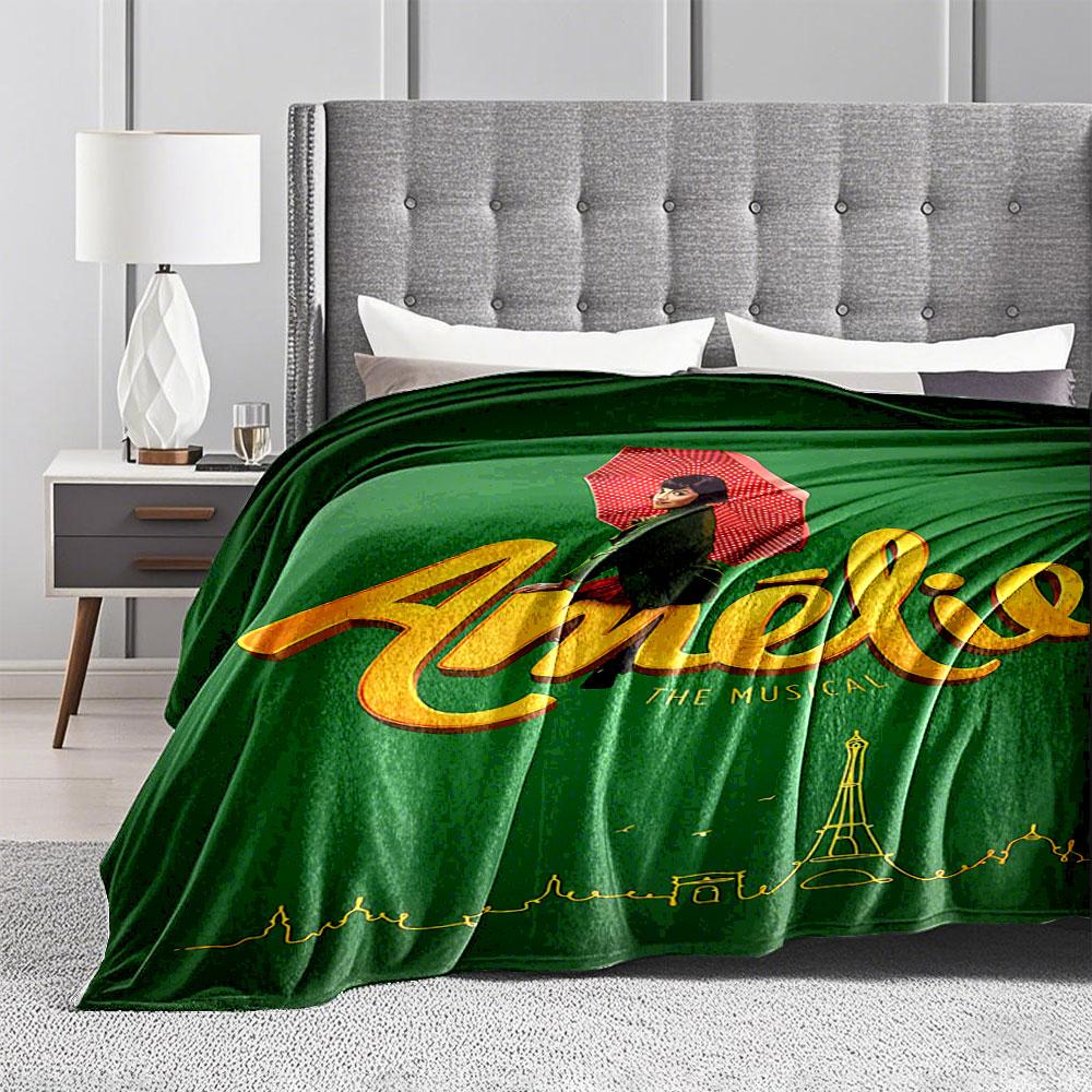 Amélie Musical Blanket for all seasons blanket lunch break throw gift