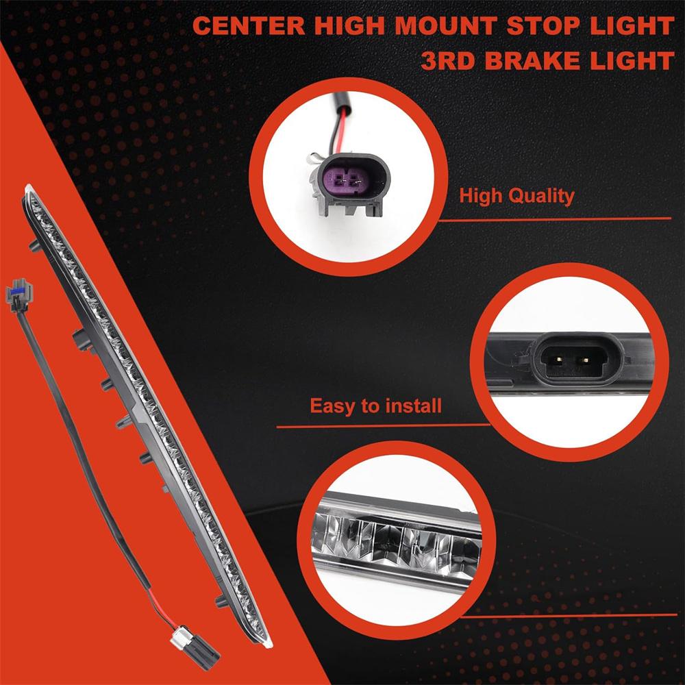 Светодиодный верхний дополнительный стоп-сигнал для 15-20 Ford Edge FT4Z-13A613-A