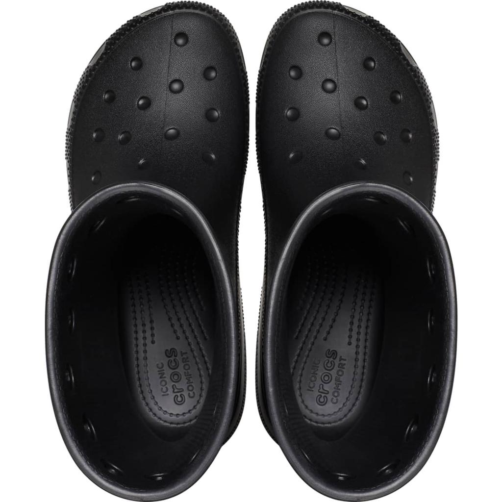 Crocs Унисекс Классические Дождевые Сапоги Размер 23см, Черные,