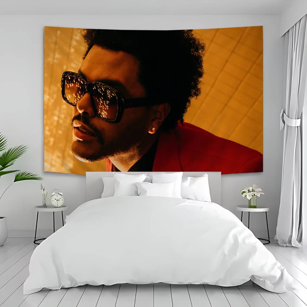 Funny Singer The Weekends Hippie Wall Hanging Tapestries Bohemian Wall Tapestries Mandala INS Home Decor