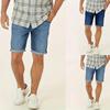 Men's Summer Casual Straight Hem Denim Shorts