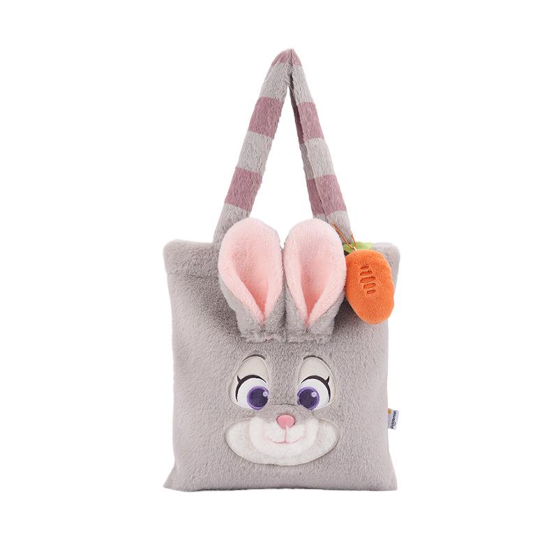 Genuine Disney Zootopia Judy & Nick Plush Crossbody Bag