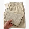 Men S Loose Straight Leg Casual Trousers Chinese Style