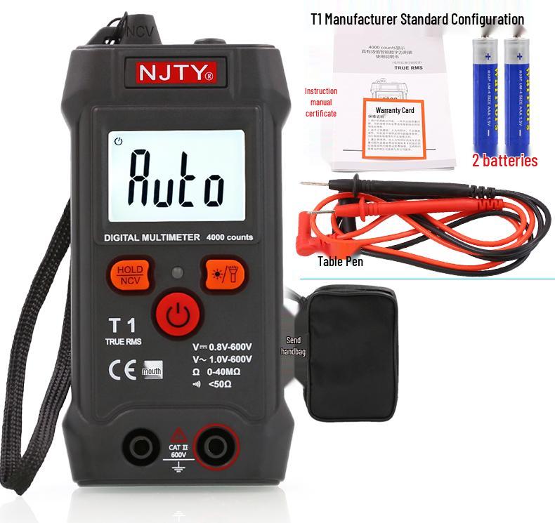 Tianyu C1 Intelligent Auto-Range Digital Multimeter with Voice Broadcast