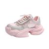 2024 Spring/Summer Mesh Diamond Women's Casual Shoes - Stylish, Breathable, All-Match Sports Sneakers