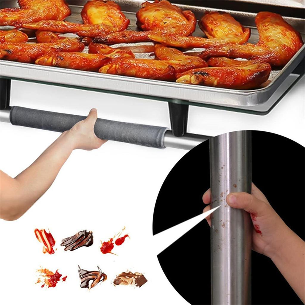 Чехол на ручку из ткани Чехол на ручку двери Фланелевый чехол на ручку холодильника Перчатки Аксессуары для домашнего инструмента Чехол на ручку двери двухдверного холодильника