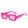 Sunglasses Woman  Fashion Vintage Rectangle Frame Purple Pink Square Sun Glasses Man Lady Eyewear UV400