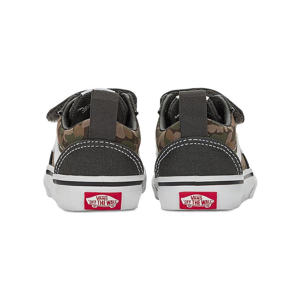 Vans Ward Comfortable Versatile Low-Top Walking Shoes Camouflage Baby Sneaker VN0A4BTFMCG