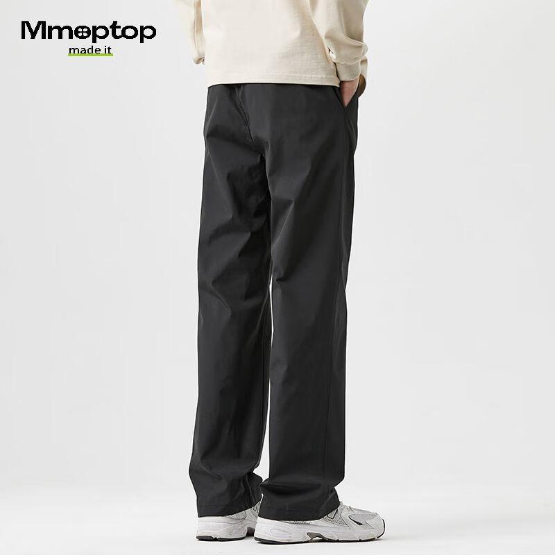 MMOPTOP Men's Casual Straight-Leg Trousers