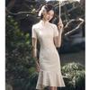 2025 Modern Retro Chinese Style Cheongsam Dress for Young Women