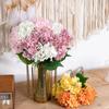 Гортензия Имитация цветка Невыцветающий искусственный домашний декор Не требует ухода Искусственная гортензия