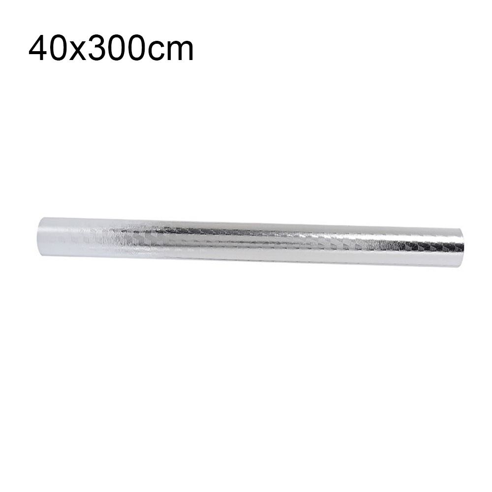 40x300 см алюминиевая фольга кухонная наклейка высокотемпературная контактная бумага для шкафа домашняя кухня