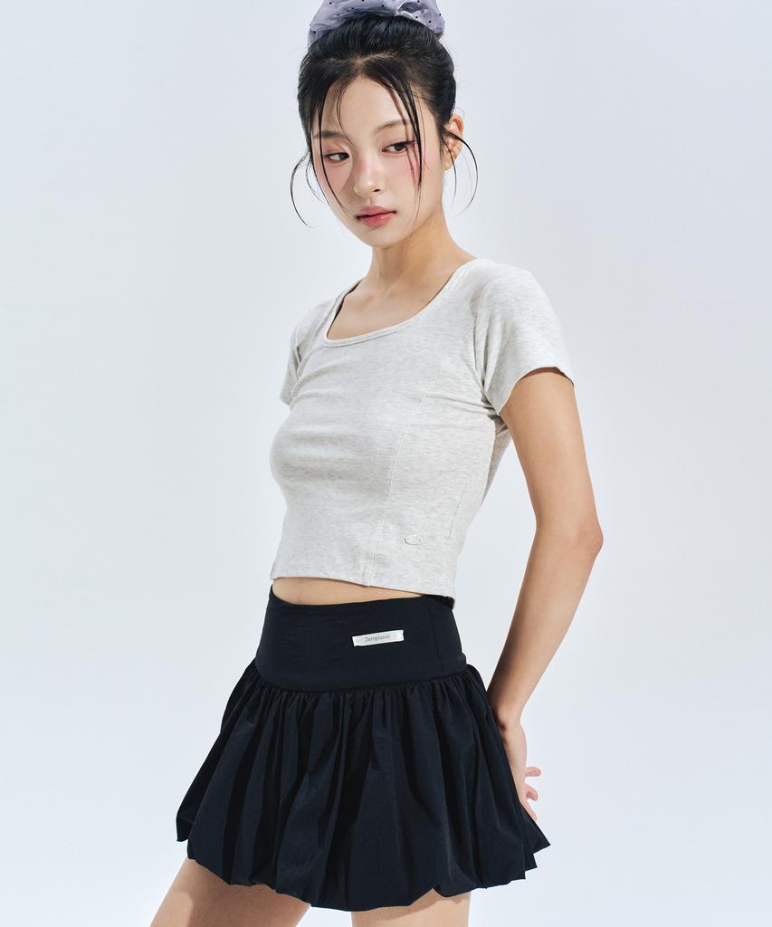 Zero Planet Amélie Balloon Skirt Pants Black