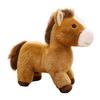 Realistic Horse Plush Toy Year of The Horse Zodiac Soft Stuffed Animal with PP Cotton Filling 2026 Chinese New Year Gift