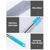 Bendable Duster Lightweight Retractable Microfiber Brush Long-Handled Crack Dust Cleaning Tool Hard-to-reach Areas Cleaner
