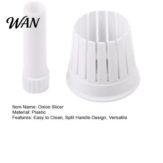 Kitchen Slicer Tool Onion Cutter with Vertical Slots Ergonomic Vegetable Chopper for Durable Cabbage Carrots Food-Grade Plastic Essential Salads