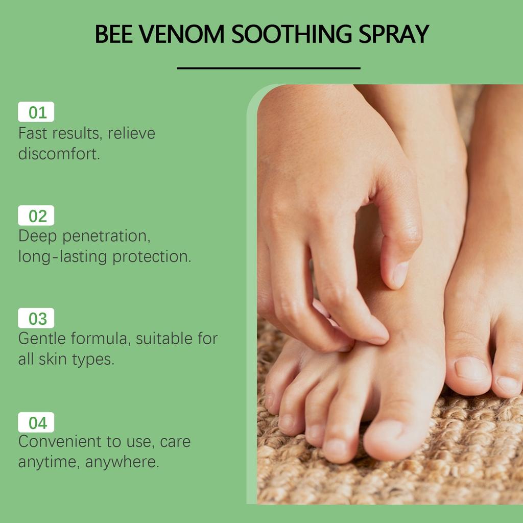 Спрей для ногтей Bee Nail Growth Oil Масло для ногтей Mycosis Care For Nail Mycosis Foot Mycosis Red Brown Foot 30ML