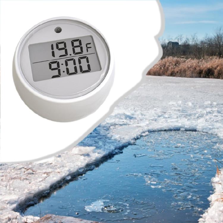 Pool Temperature Tester Ice Bath Thermometer Floating Thermometer for Ice Bath