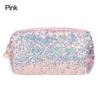 Reversible Double Color Mermaid Sequin Handbags Pen Bag Makeup Bag Cosmetic Storage Zipper Pouch