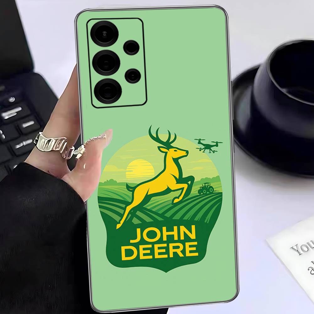 Зеленый чехол для телефона J-John Truck D-Deeres для Samsung A 52 53 21 32 13 12 71 31 51 40 72 73 70 22 42 50 30 20 21