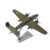 NUOTIE Mitchell Tokyo Raid Metal Airplane Model Kit with Stand Second War Diecast Alloy Bomber Model Vintage Fighter Military Aircraft B-25B 1/72