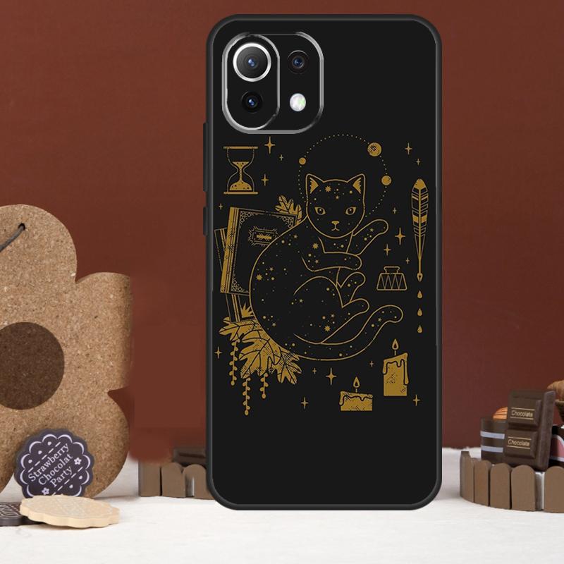 Чехол 'Кошка-ведьма' для Xiaomi 15 14 Ultra 13T 14T 15T 17 Pro Max POCO X7 Pro X5 X6 F5 F6 F7 F8 Ultra