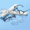 Постепенное изменение черного антисинего цвета очки ins высокая стоимость женский макияж артефакт студент близорукость зеркало большая рамка тонкое плоское зеркало