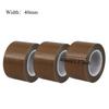 3PCS PTFE Insulation Friction Resistance High Temperature Special Tape 300° C Heat-resistant Adhesive Tape Multi-Width Selection