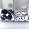 4pcs 75mm Floating car Wheel Center Caps emblem for Mercedes Benz AMG black/silver hub cover wheel parts auto accessories