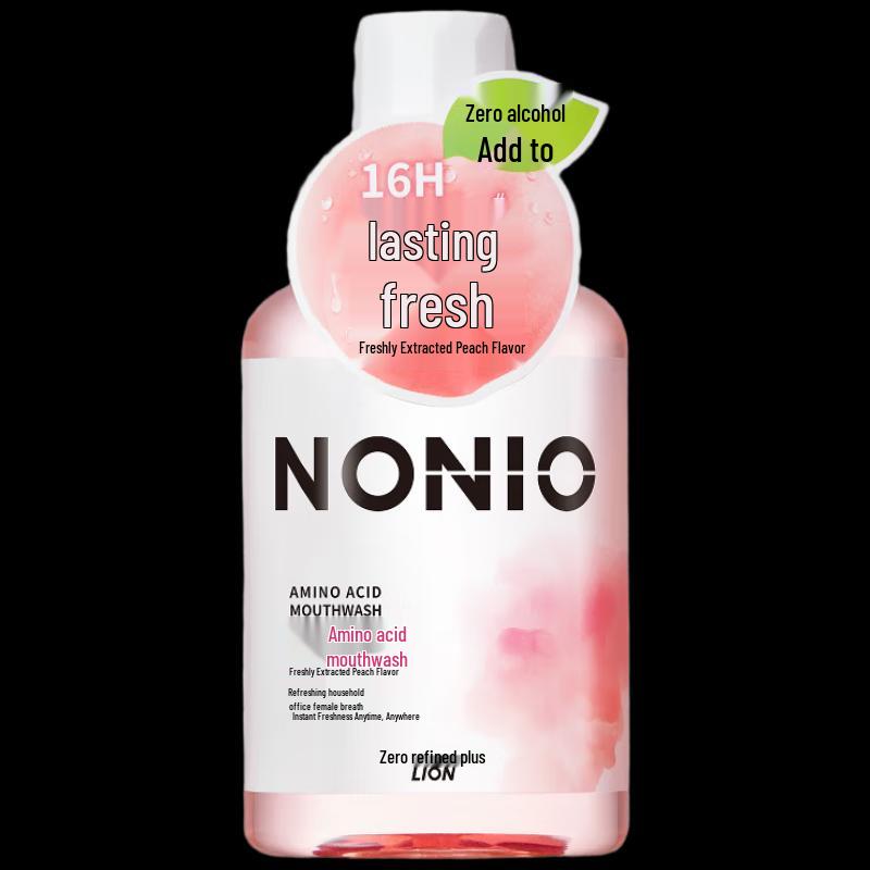Lion NONIO Fresh Peach Amino Acid Mouthwash
