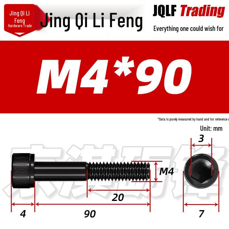 Высокопрочные накатанные шестигранные винты M4-M10 | Полурезьбовые болты класса 12.9 для DIY-модификации