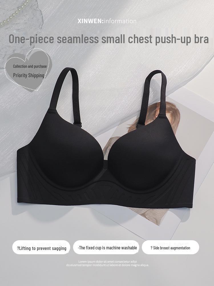 Комплект цельного бесшовного нижнего белья для девочек с поддерживающим бюстгальтером