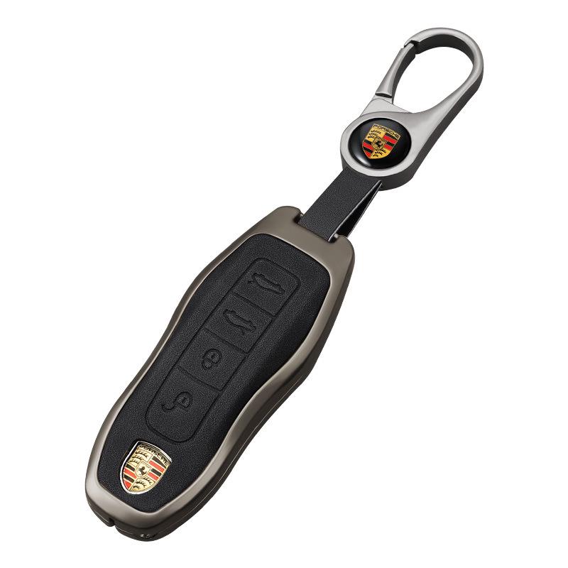 Чехол-оболочка для ключа Porsche для Cayenne, Panamera, Macan, 911, 718, Taycan