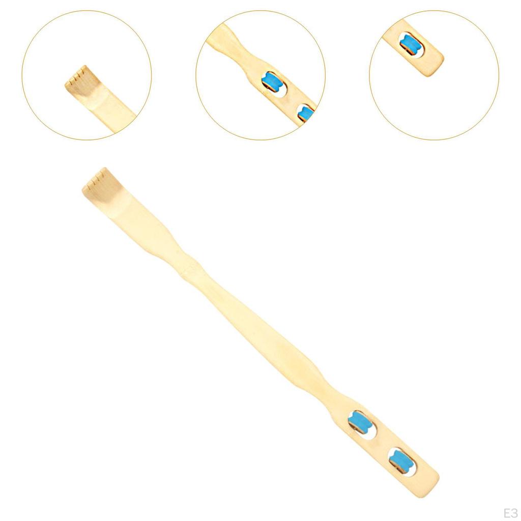 Спинная скребковая длинная ручка из светлого дерева для мужчин