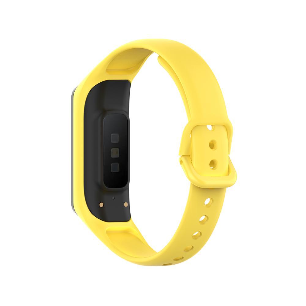 Мягкие силиконовые спортивные ремешки для Samsung Galaxy Fit 2 SM-R220 Замена браслета Ремешок для часов для Samsung Galaxy Fit2 Correa